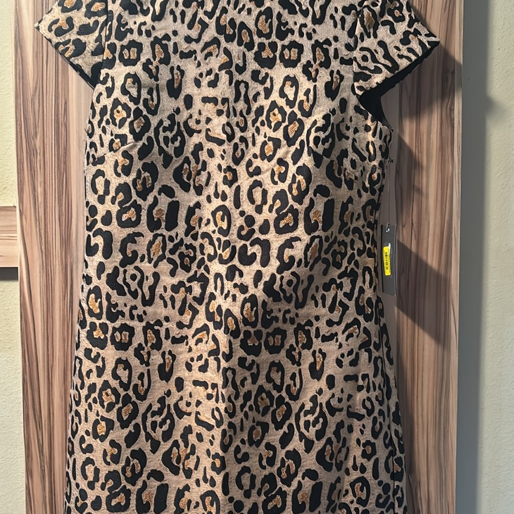 Leopard Print Dress - Picture 3 of 5